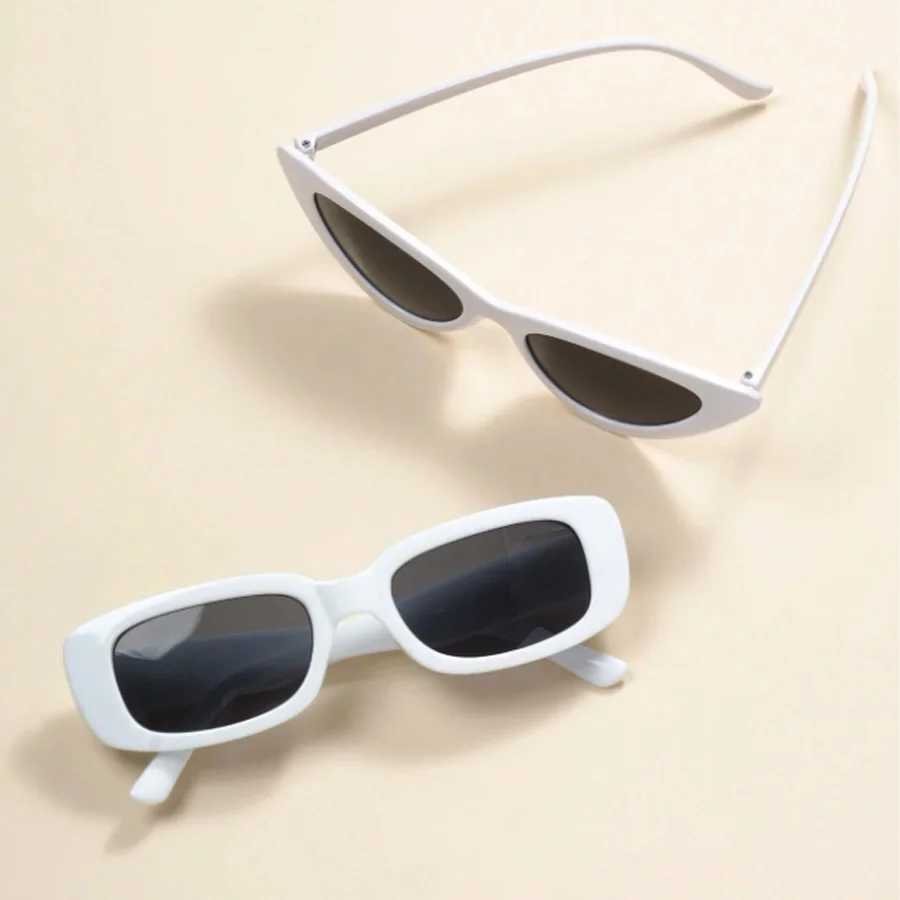 Cat Eye Square Pink Fashion Womens Sunglasses Leisure Holiday Beach Decoration Glasses W250109