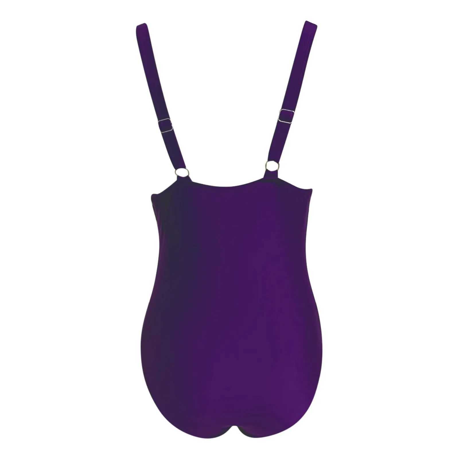 Summer 2024 V Neck opard Push Up Swimsuit High Waist Straps Swimwear For Women ss One Piece Beach Bathing Suit xxlXJ240108