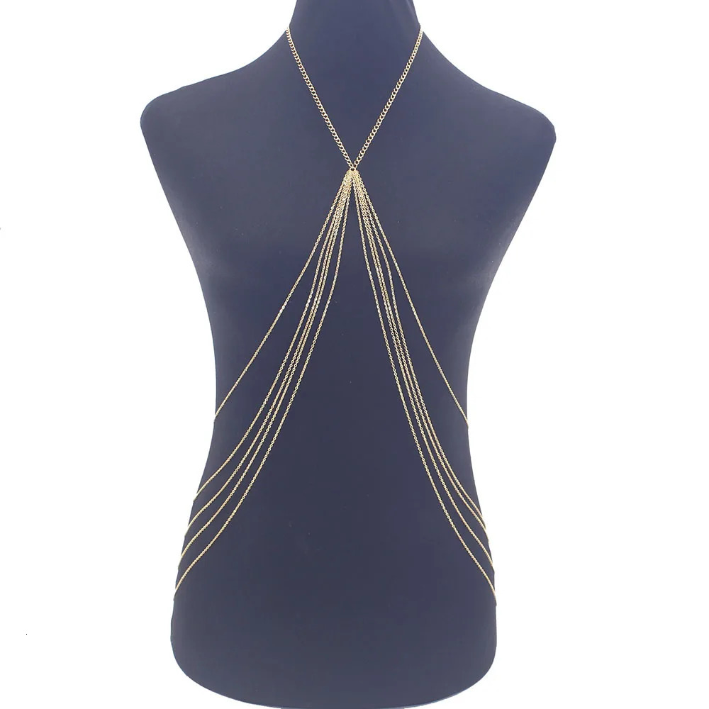 Fashion Stainless Steel Cross Tassel Chain Waist Body Chain For Women Sexy Bikini Beach Belly Accessories Body Jewelry 250107