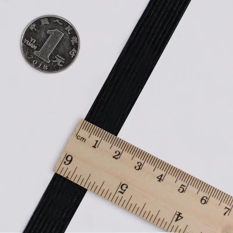 40m full plate elastic band elastic rope pants thick waistband elastic thin flat rubber band stretch band clothing accessories multiple specifications