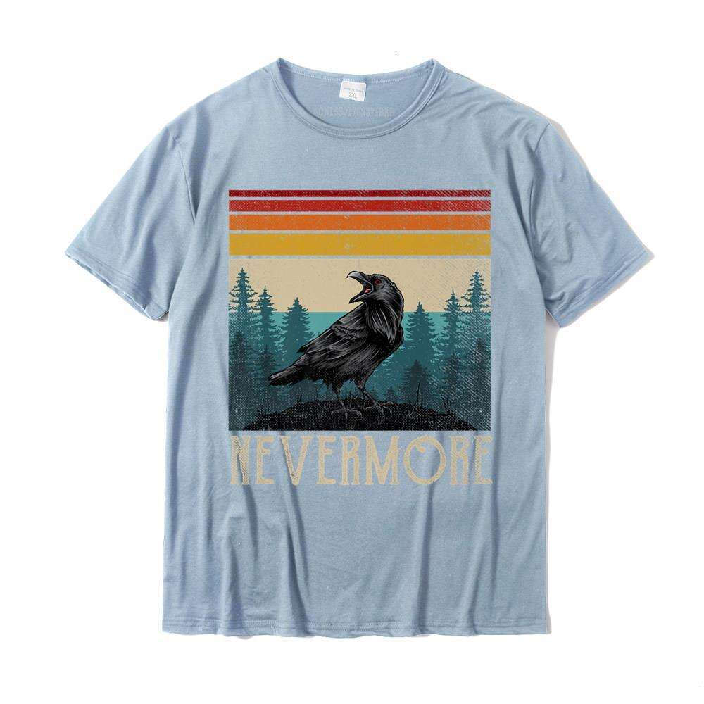 Vintage Nevermore Shirt Edgar Allan Poe The Raven Premium T-Shirt