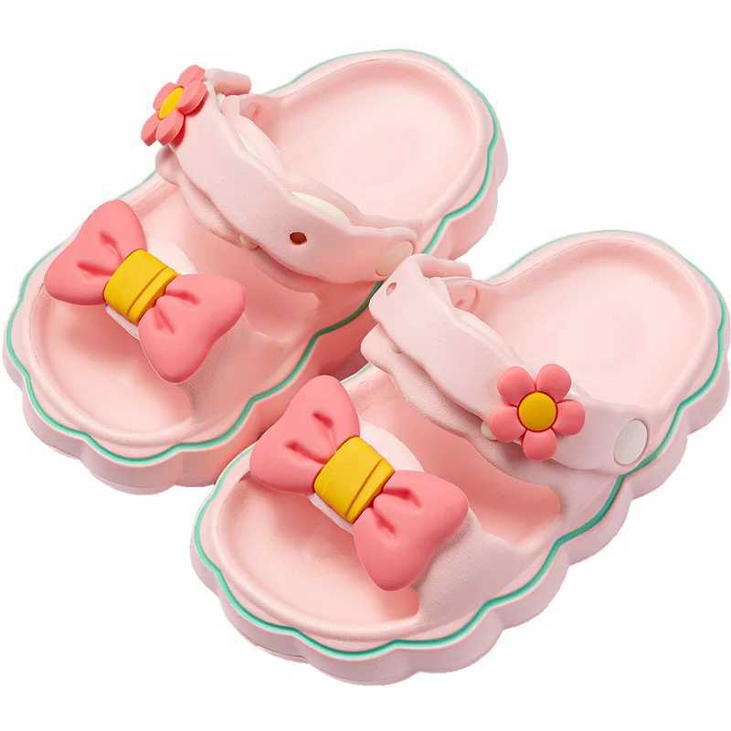 Childrens shoes childrens sandals slippers 2023 summer girls non slip sandals outdoor beach shoes princess shoes Zapatos Ni a W250108