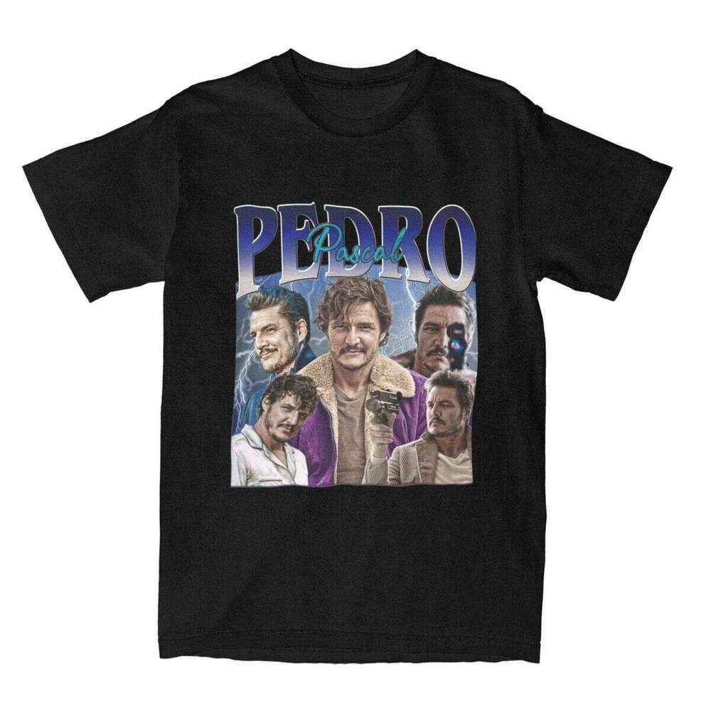 Vintage Bootleg Pedro Pascal T Shirt Women Outfits_