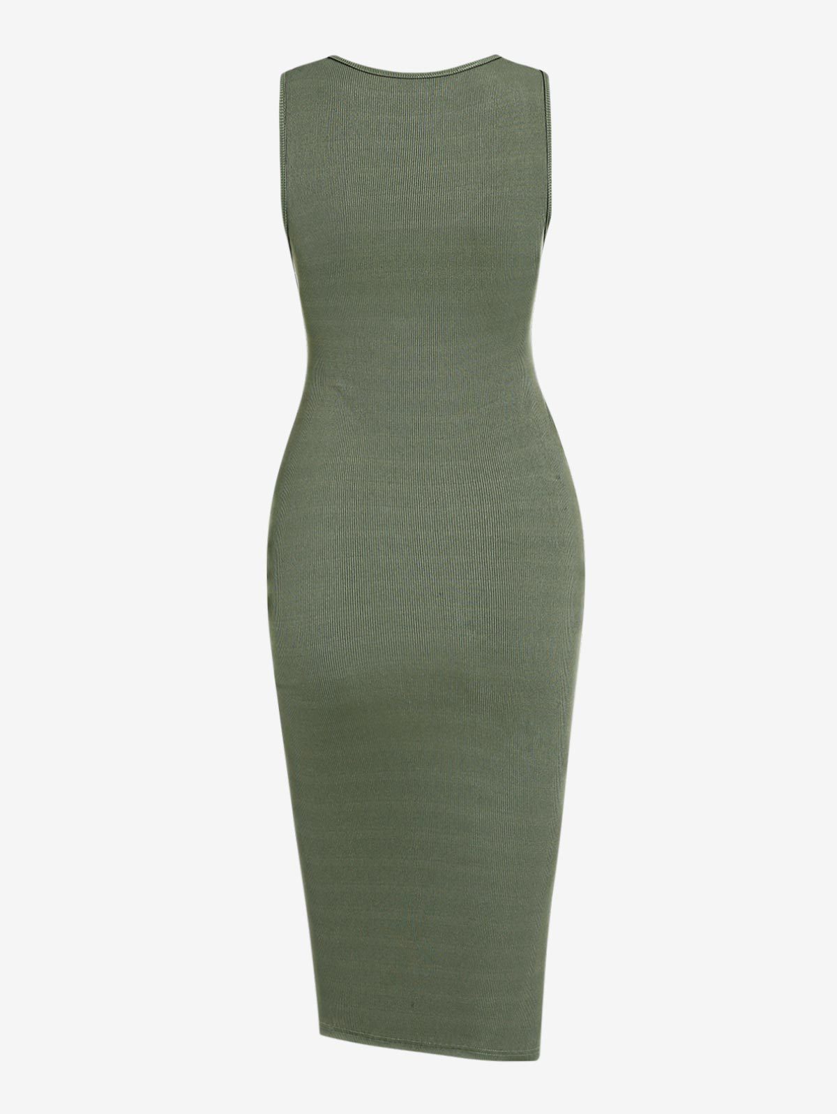 K3160 Sexy U-neck tight skirt thread drawstring pleated dress