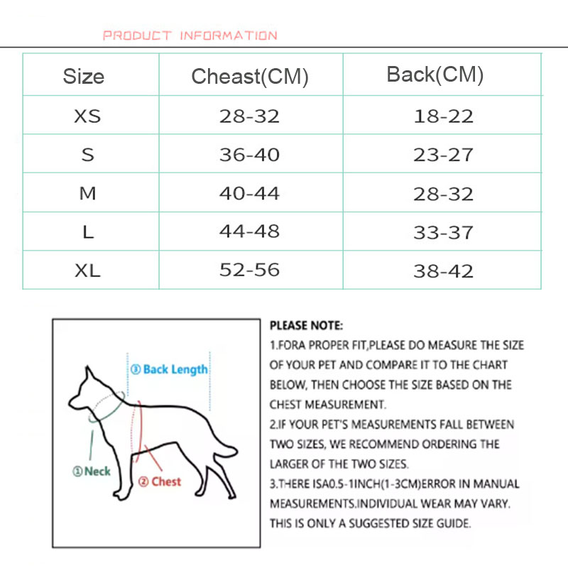 Multi-Color Dog Pajama with Elastic Pullover for Small & Medium Breeds - Perfect for Spring and Autumn