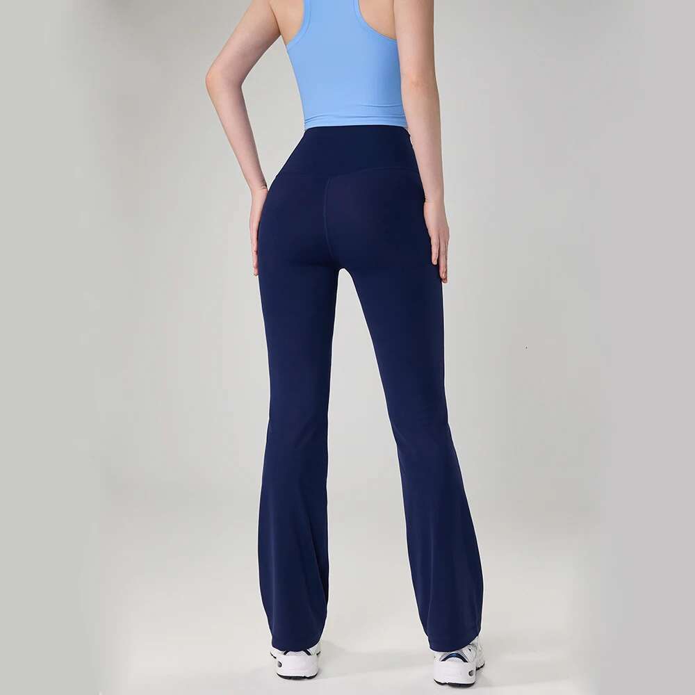 Vnazvnasi High Waist Women Fiess Flared Leggings Good Elastic With Soft Fabric Fashion Design Workout Sports Pants Push Up