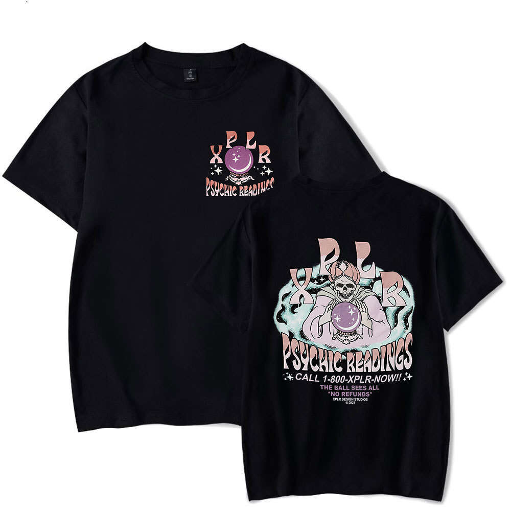 220gXPLR Psychic Reading Tee Merch T-shirt Summer Men/Women