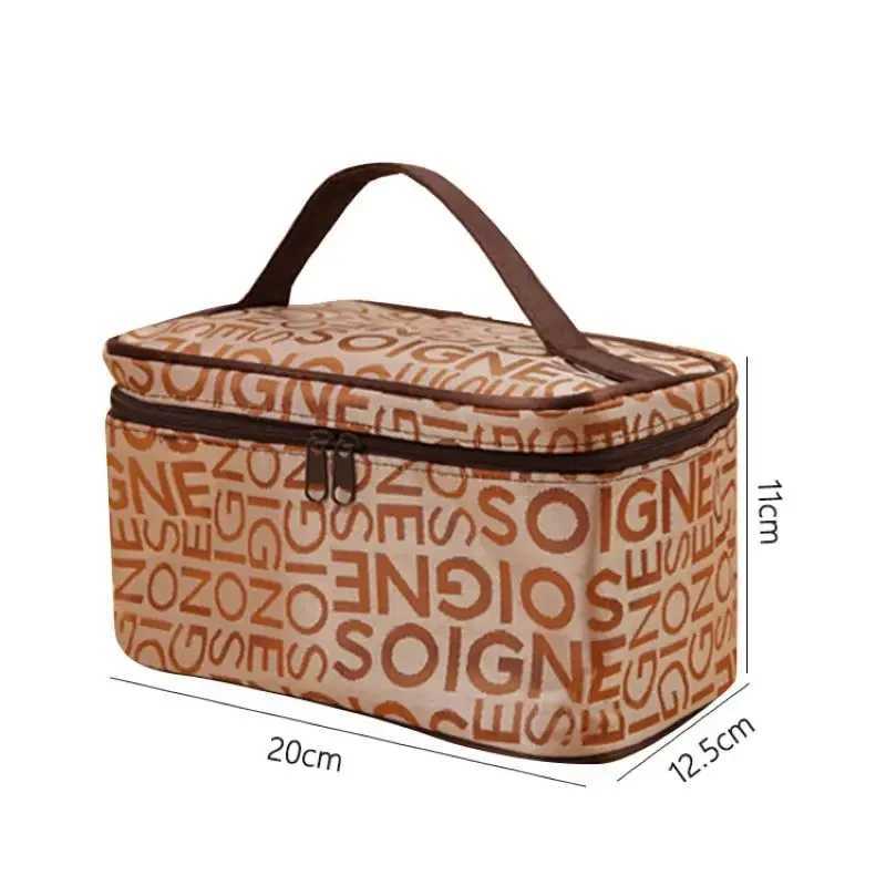 Womens Makeup Bag Waterproof Makeup Bag Storage Bag Toilet Organizer Makeup Box Travel Portable Washing Bag Large Capacity W250109