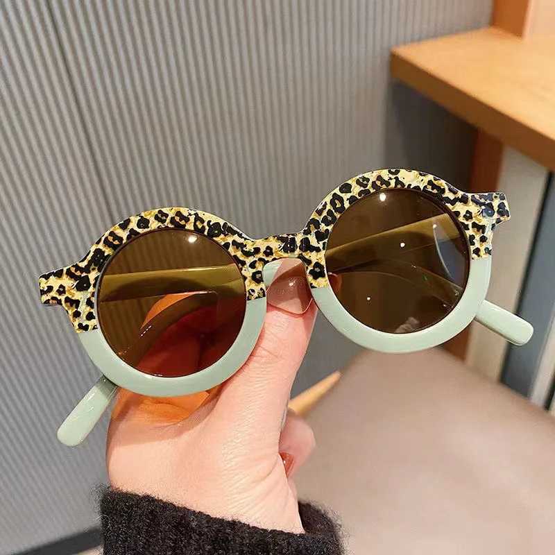 New Cute Childrens Fashion Sunglasses Girls Small Frame Round Sunglasses Cute Baby Outdoor Sunglasses UV400 Gafas De Sol W250109