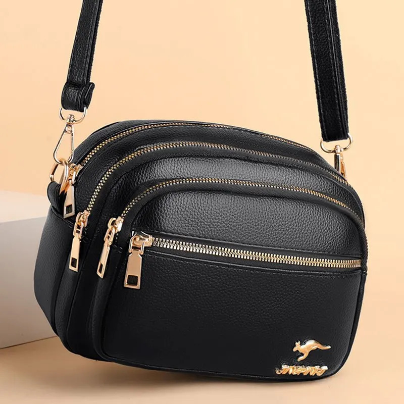 Trendy Multi-layered Fashionable Bag For Women Versatile Crossbody Bag Large Capacity For Daily Work Commute. 250106