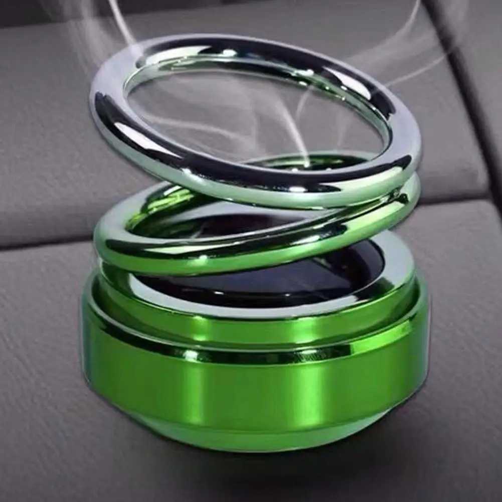 Car Air Freshener Automotive Aromatherapy Rotating Automotive Air Freshers Automotive Decor Aromatic Dual Car Diffusers Automotive Accessories H250108