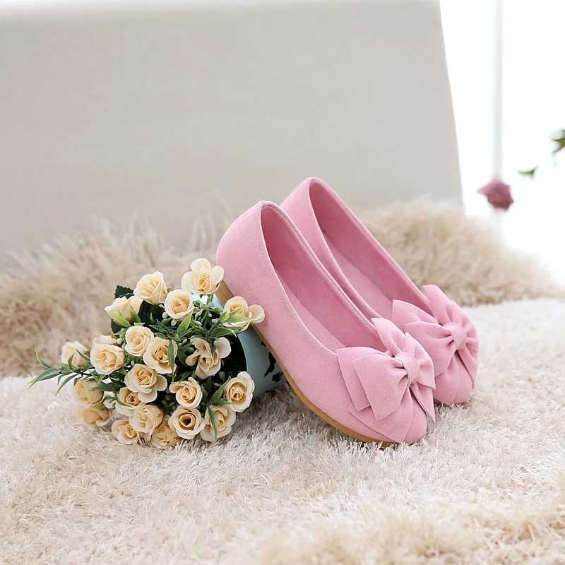 2024 new womens shoes PU leather big bow candy color childrens sandals childrens casual shoes EU 21-36 soft hot W250108