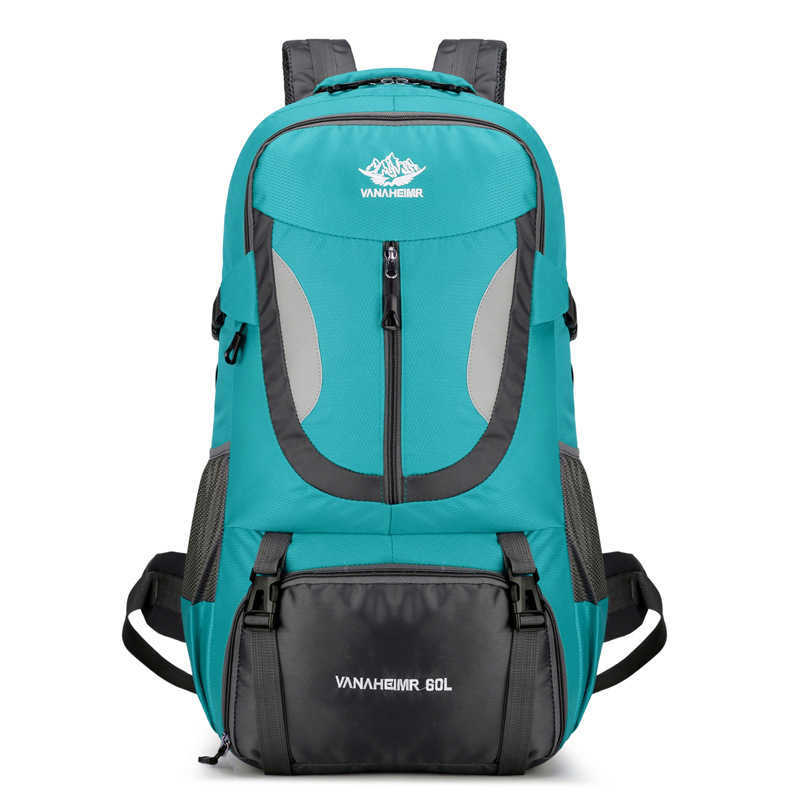 60l Large Capacity Multifunctional Sports And Fitness Bag Outdoor Travel Bag Daypack Waterproof Hiking And Tourism Luggage Bag 240920