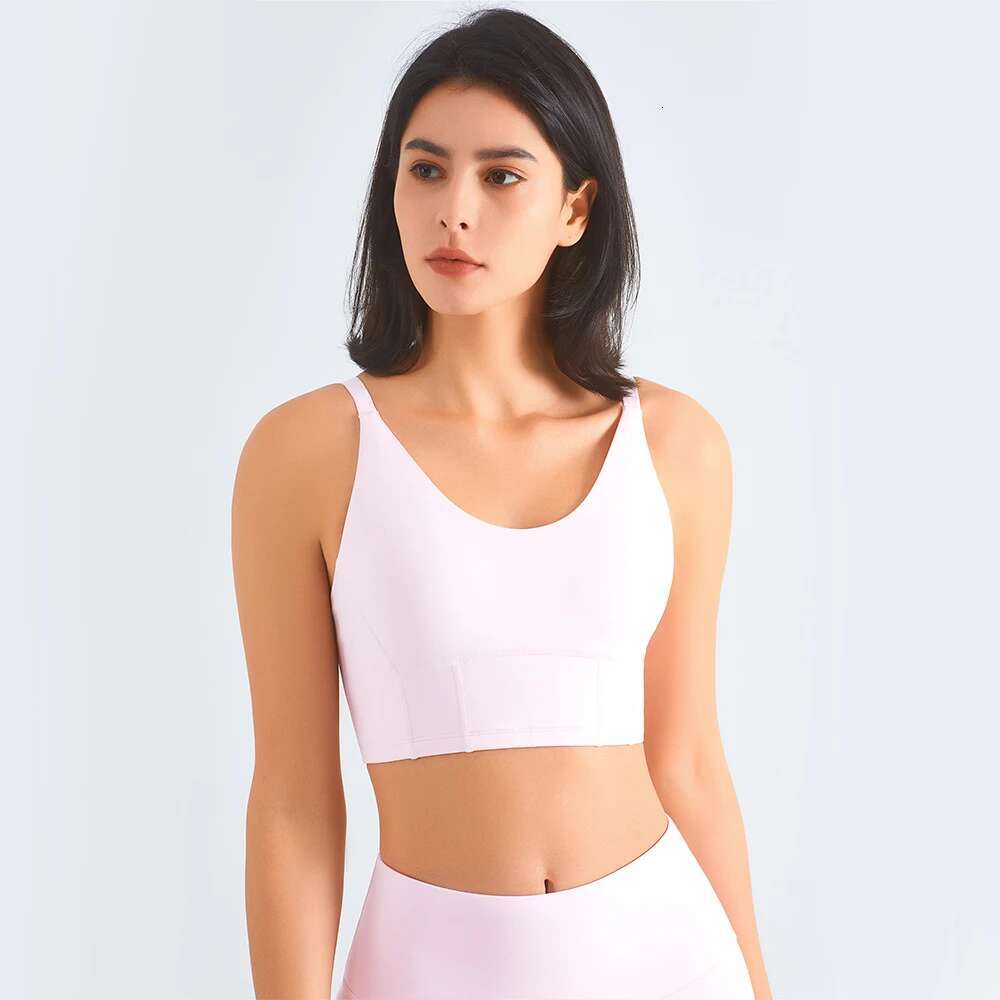 Vnazvnasi Summer New Item Adjustable Women Sports Bra No Move Non-Slip Fiess Tops Outside Running Yoga Clothing Good Quality