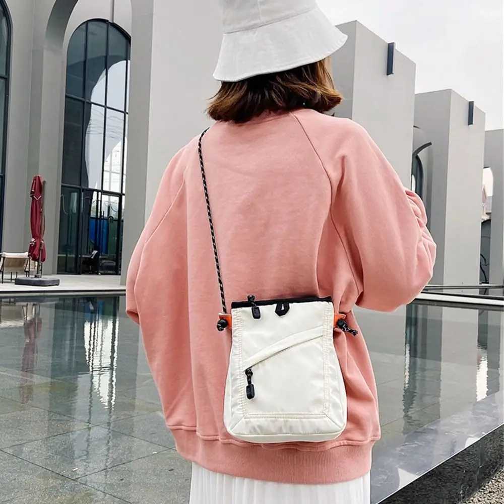 Fi Mini Waterproof Travel Bag Small Square Shoulder Bag Men Women Handbag Messenger Bag Unisex Sport Crossbody BagXJ250108