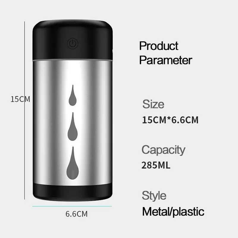 Car Air Freshener 3-color car air freshener plastic alloy car room LED starry sky roof freshener indoor decoration humidifier difference H250108