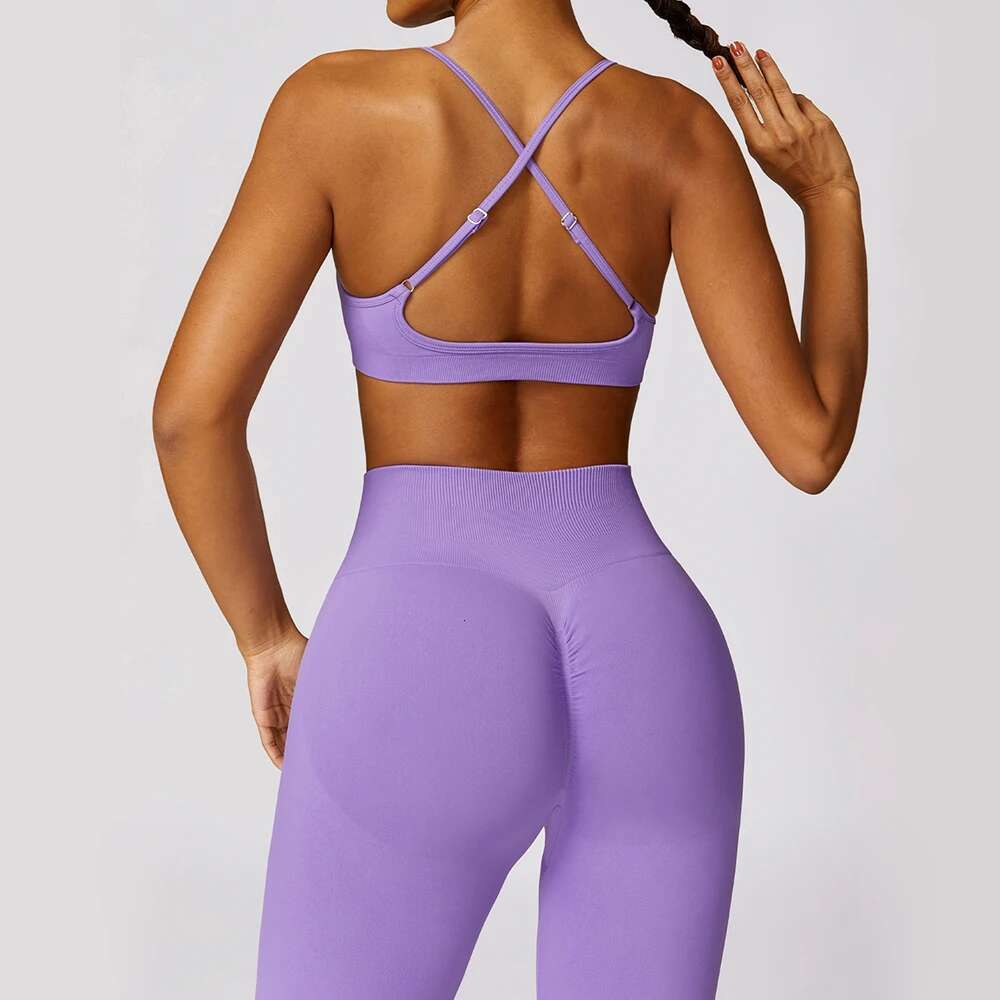 Vnazvnasi Women Pants Sets Women's Two Pieces Set Gym Yoga Clothes Sportswear Sport Outfit For Woman Woman
