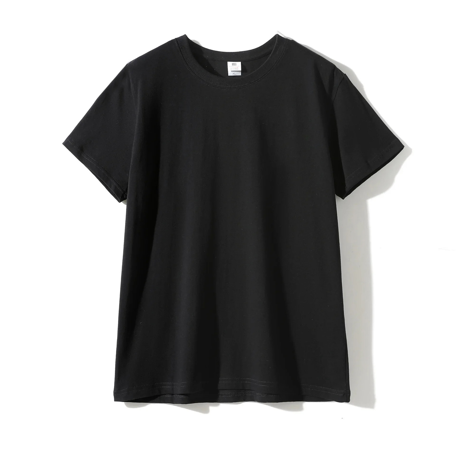 MRMT Mens T Shirt 180g Gsm Cotton For Male Solid Color Round Neck Men TShirt Short Sleeve Bottoming Man 250108
