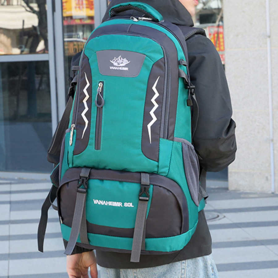 New Outdoor Mountaineering Bag Large Capacity Travel Bag Mens Backpack Outdoor Bag Sports Mountaineering Travel Bag Daypack 240920