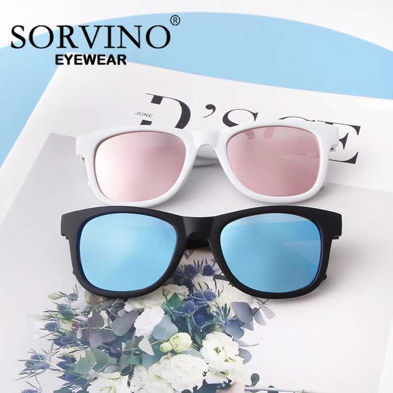 SORVINO childrens polarized sunglasses TR90 retro brand boys square childrens sunglasses UV400 glasses W250109