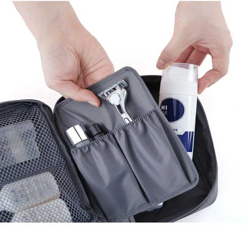 Large capacity girls makeup bag outdoor womens makeup bag bathroom organizer waterproof womens storage makeup box W250109