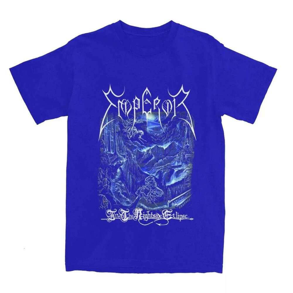 Black Metal Band Emperor Accessories T-Shirt for Men Women S