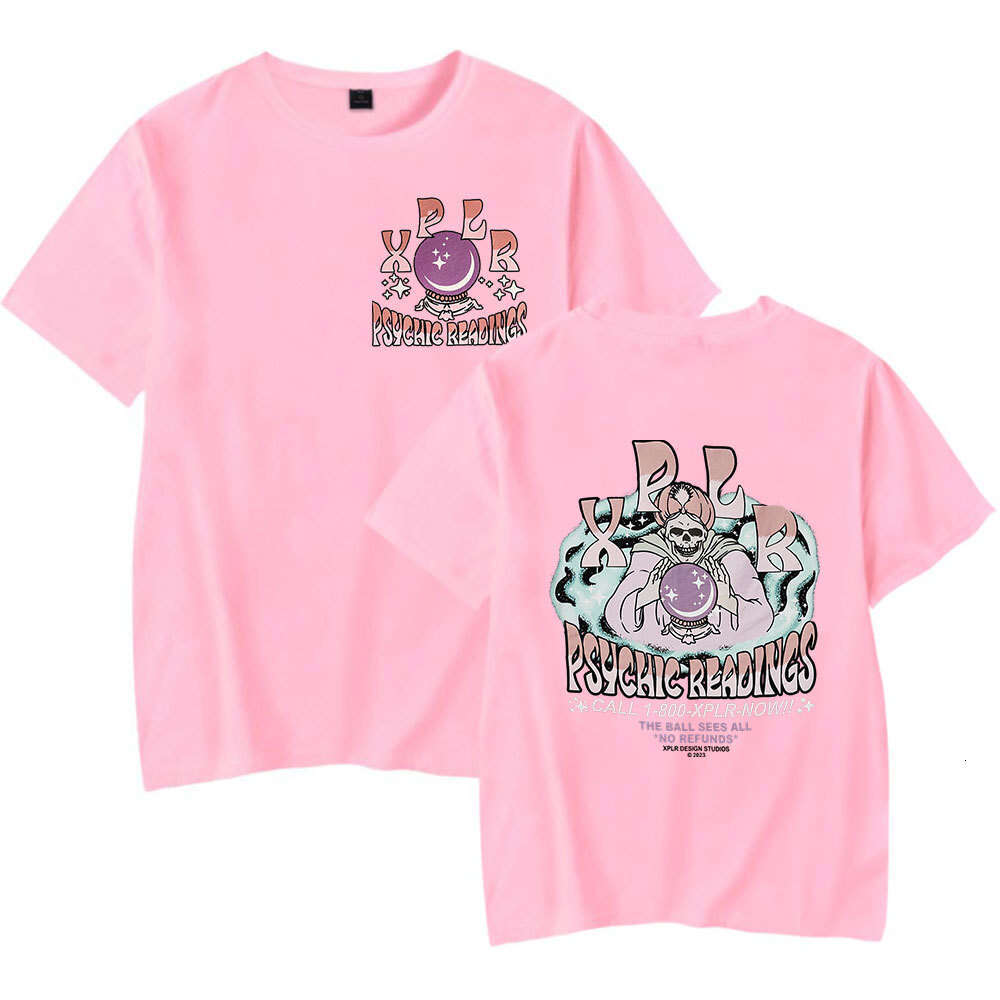 220gXPLR Psychic Reading Tee Merch T-shirt Summer Men/Women