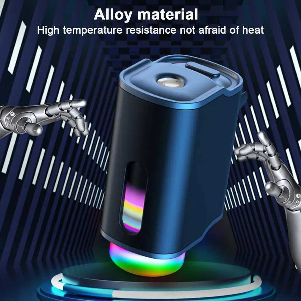 Car Air Freshener Portable car essential oil diffuser intelligent charging car aromatherapy diffuser with 3 modes of air freshener for odor control H2
