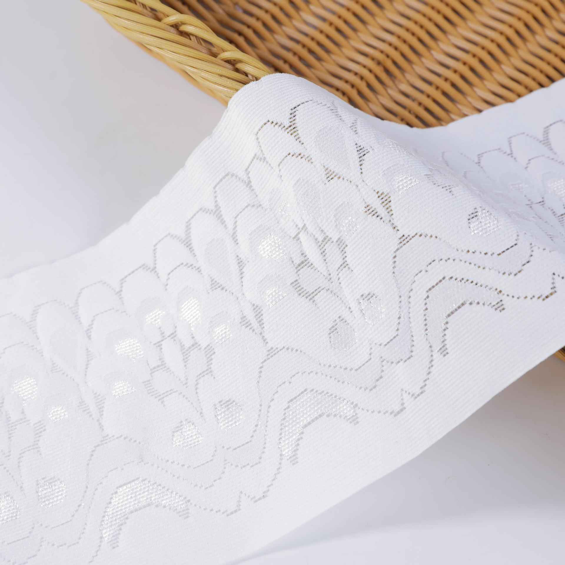 Thick dense high elasticity lace strap soft non hooked narrow lace lace DIY elastic band skirt edge decoration lock edge