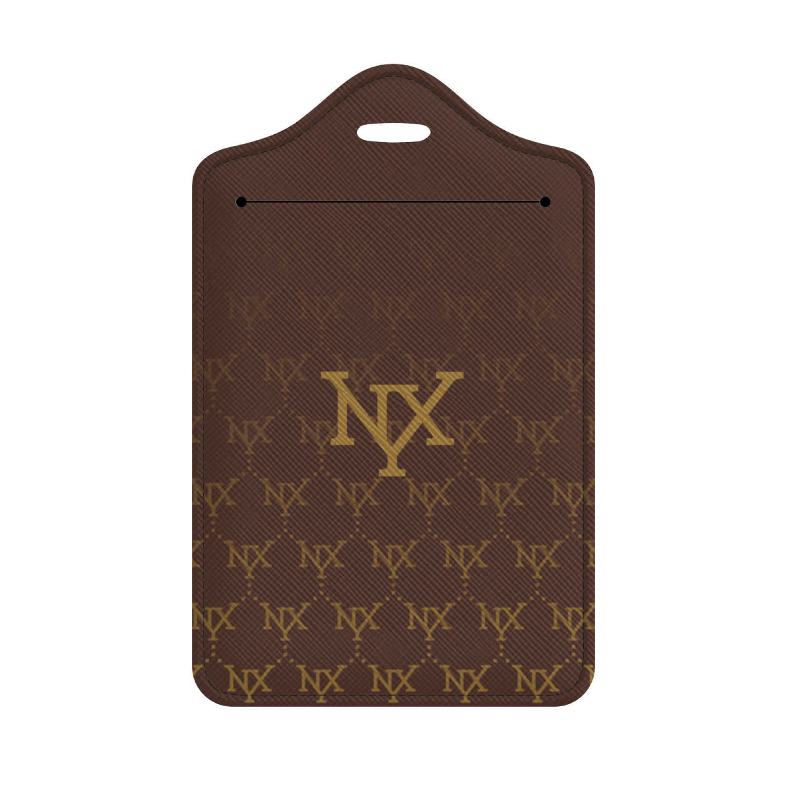 NXY Cross Stripe PU Luggage Tag Fashion Travel Accessories Strip Luggage Addres Holder Baggage Boarding Tag Portable Label 250109