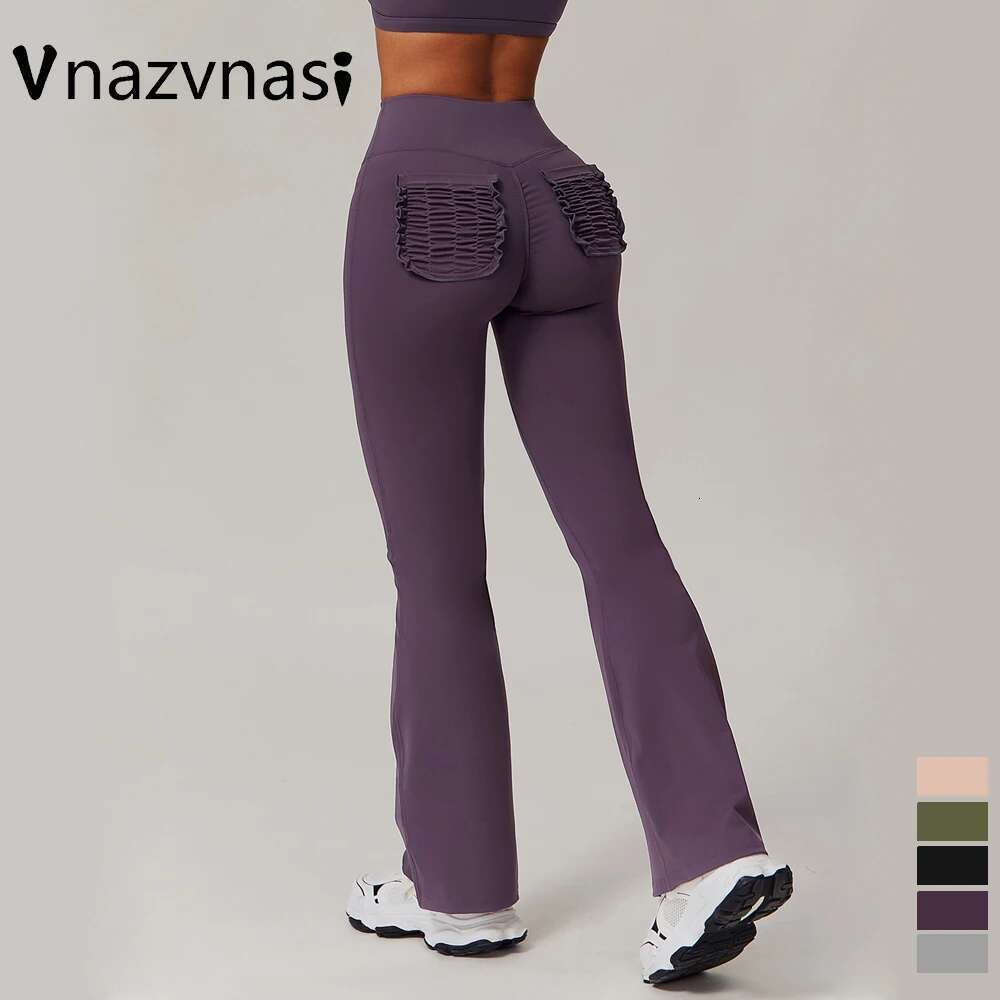 Vnazvnasi Women's Flared Women Trousers Sportswear Women's Leggings Sports Woman Gym Yoga Pants