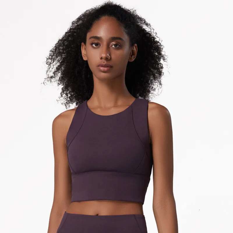 Vnazvnasi Gym Fiess Vest Push Up Shock Absorption Bra Running Training Sports Top Active Wear Women Yoga Tops