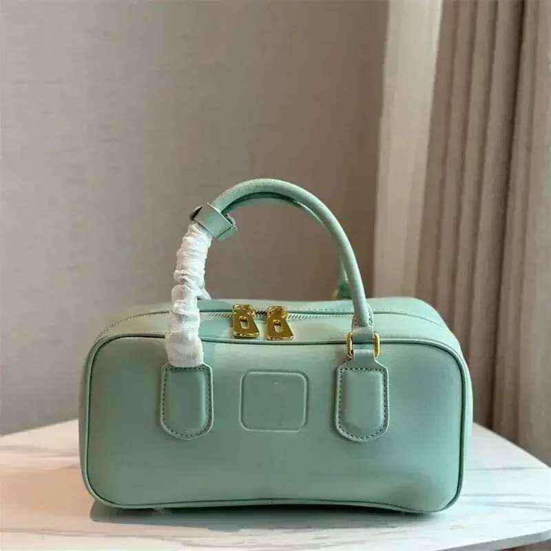 Vintage Bowg Handbag Women's Large Capacity Solid Color Crossbody Brand Designer New Plain Leather Shoulder Bag
