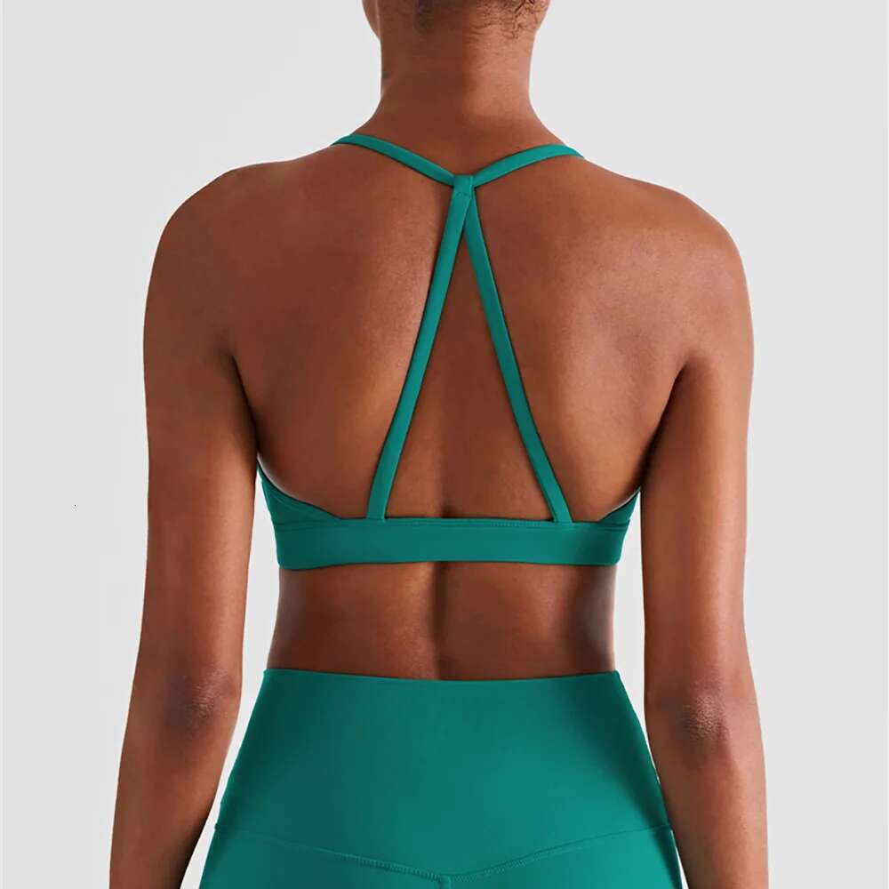Vnazvnasi New Arrival Yoga Bra For Women High Push Up Sports Top With Padded Back Sexy Fiess Tops Sujetadores Deportivos