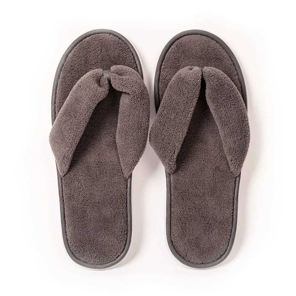 New Arrival Soft winter hotel slider for men and women disposable cotton flip cover for travel family hotel soft SPA guest slider T250108
