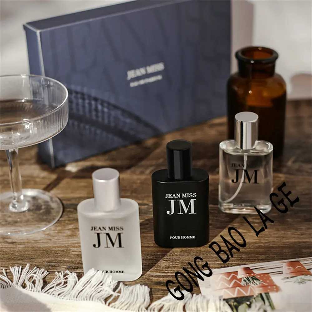 Original 90ml Mens Perfume Gift Box 3pcs Set Fascination Man Colognes Scent Lasting Woody Floral Fragrance Eau De HommeXJ250109