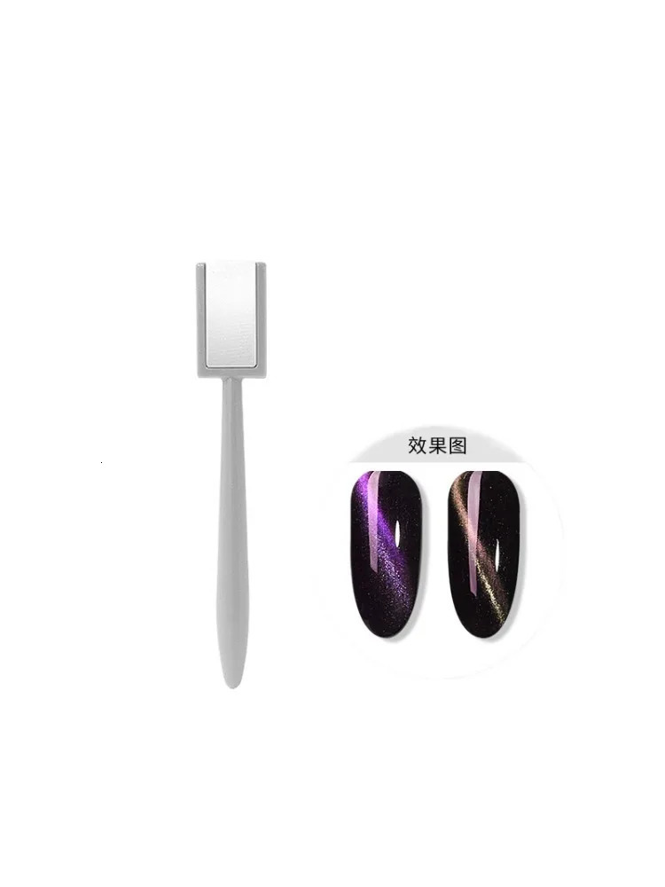 *Nail Magnet - Easy to Use Magnetic Stripe Stick Cats Eye Magnet Suction Pattern Nail Art Tool Set Multifunctional 250107