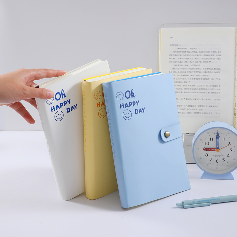 Chic Smiley A5 Office Journal Perfect Staple for Workplace Efficiency and Creativity