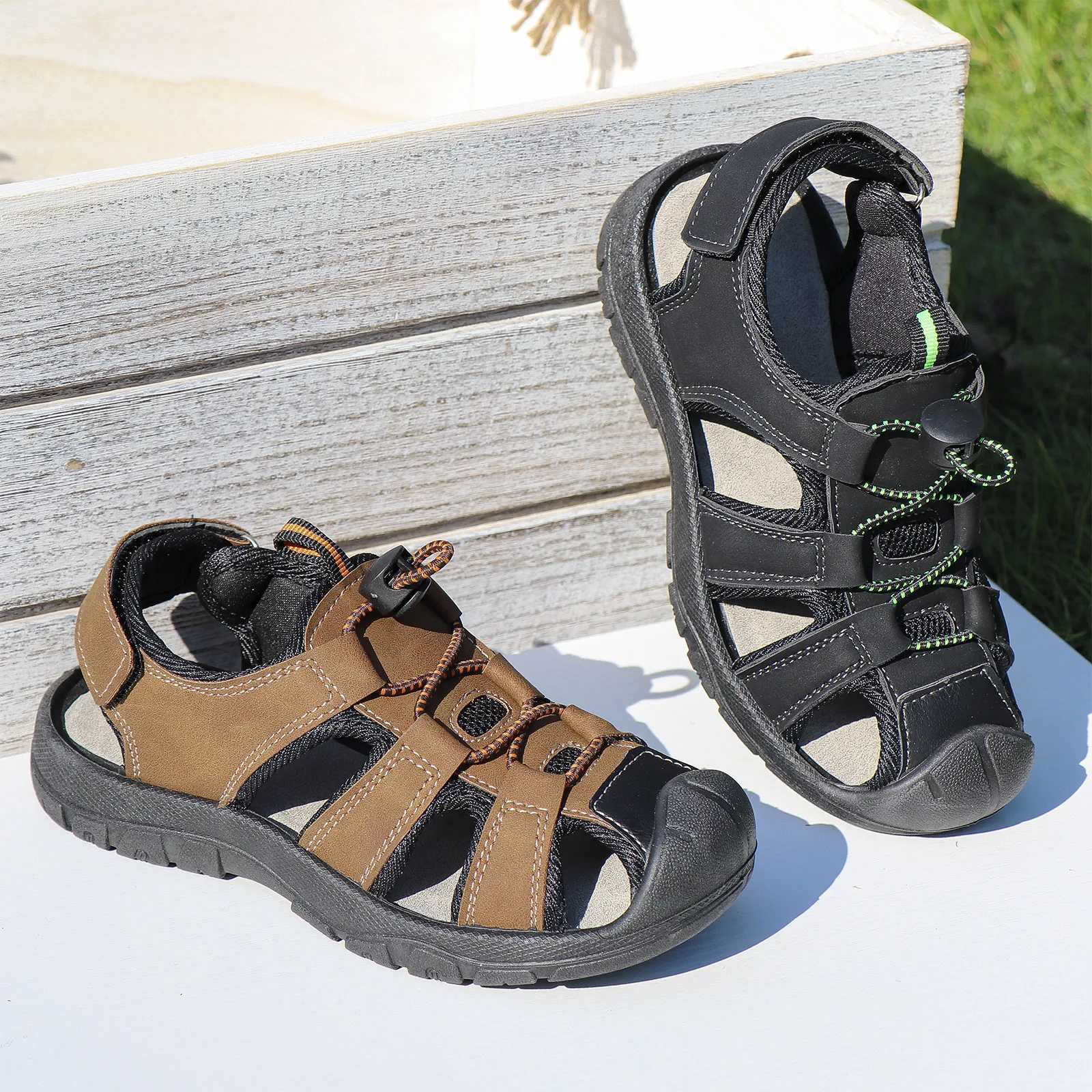 Childrens shoes running girls and boys school spring casual fashion sports non slip sandals W250108
