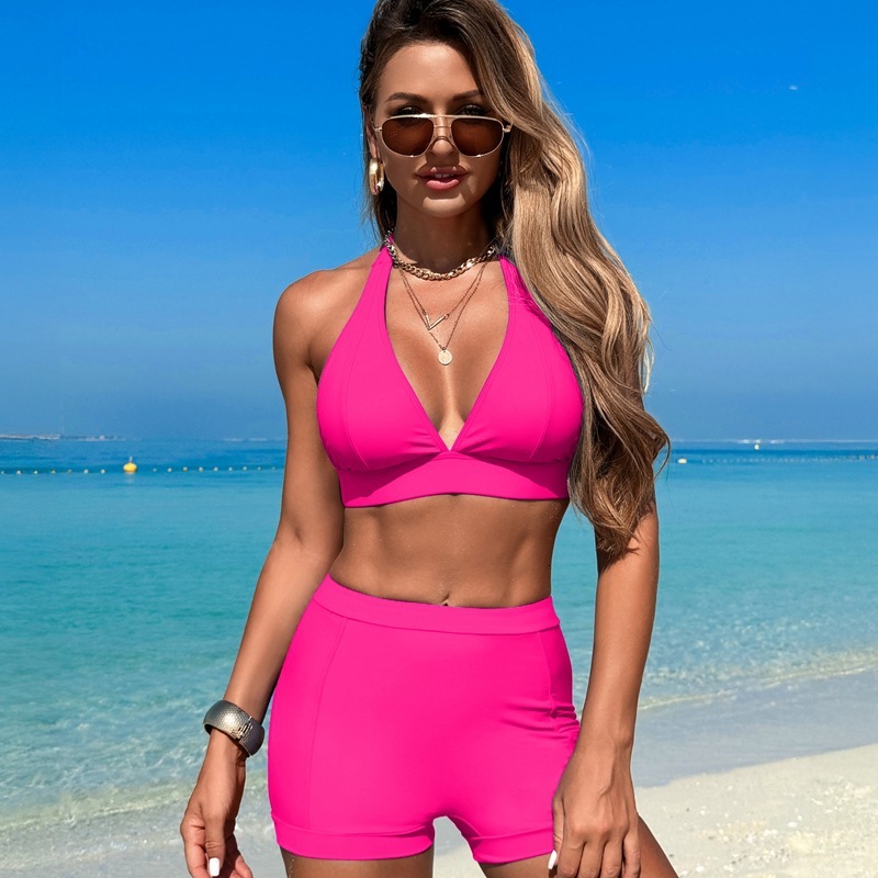 New 2025 New Split Women's Bikini Hot Spring Designer Swimsuit Women's Trendy Swimsuit