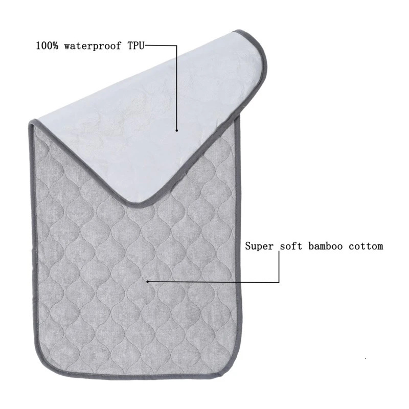 Baby Diaper Mat Waterproof Nappy Sheet born Toddlers Reusable Bamboo Liner Changing Pad Mattress for born Infant Portable 250109