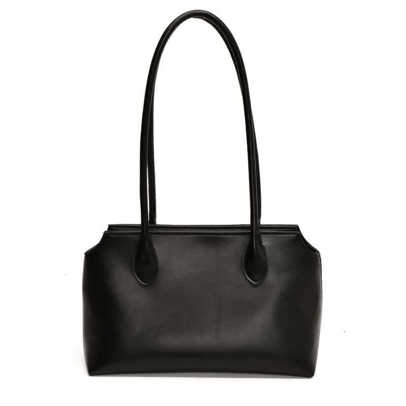Tote New Row Handbag Premium Texture Shoulder Large Capacity Solid Color Underarm Bag Bags Female