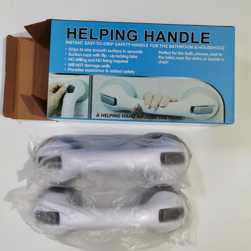 Off-the-shelf bathroom grab bars Suction cup non-slip door and window plastic suction cup handle no punching handrail shower room