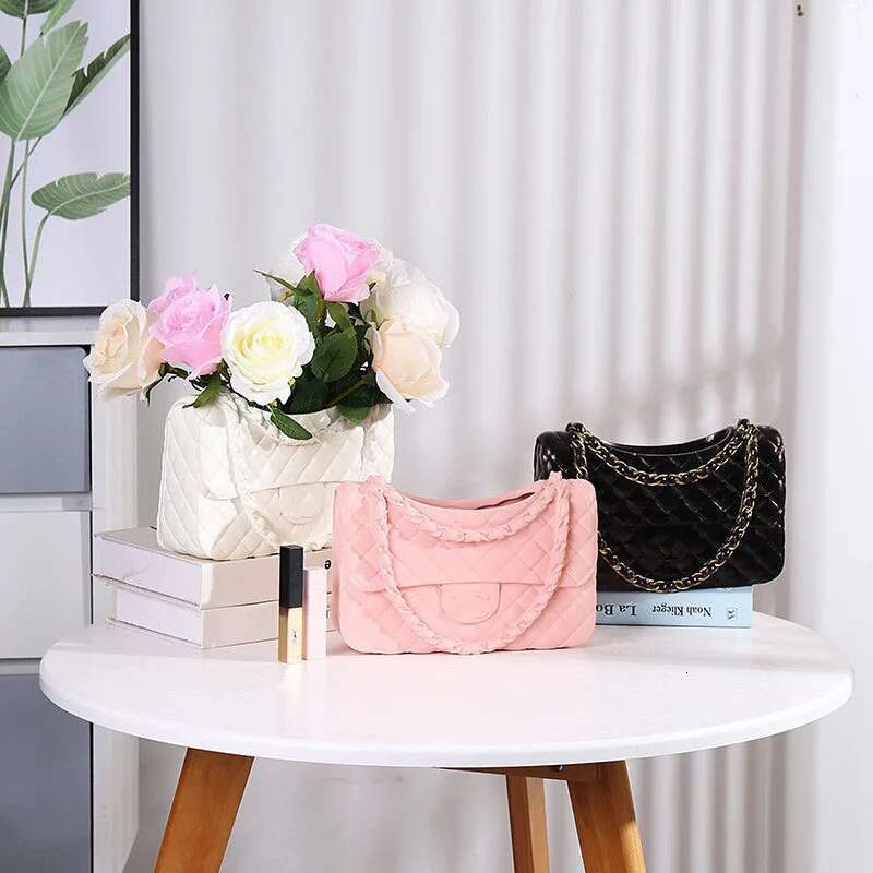Table Top Living Room Resin Retro Bag Vase Shop Villa Can Be Arranged Wers Wer Decoration TV Cabinet Simple