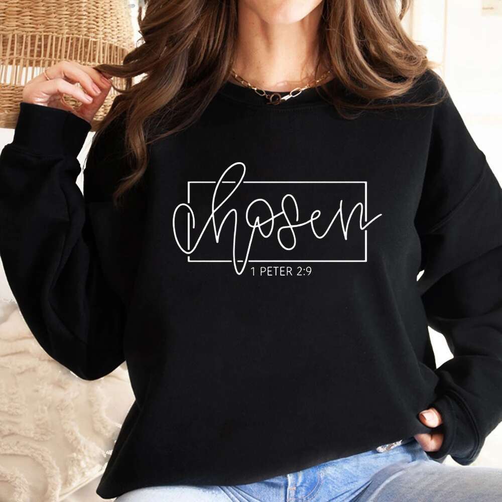 Women's 1 Peter 2 9 Printed Sweatshirt Pullover Top Your Selected Gift Pattern Hoodie Designer