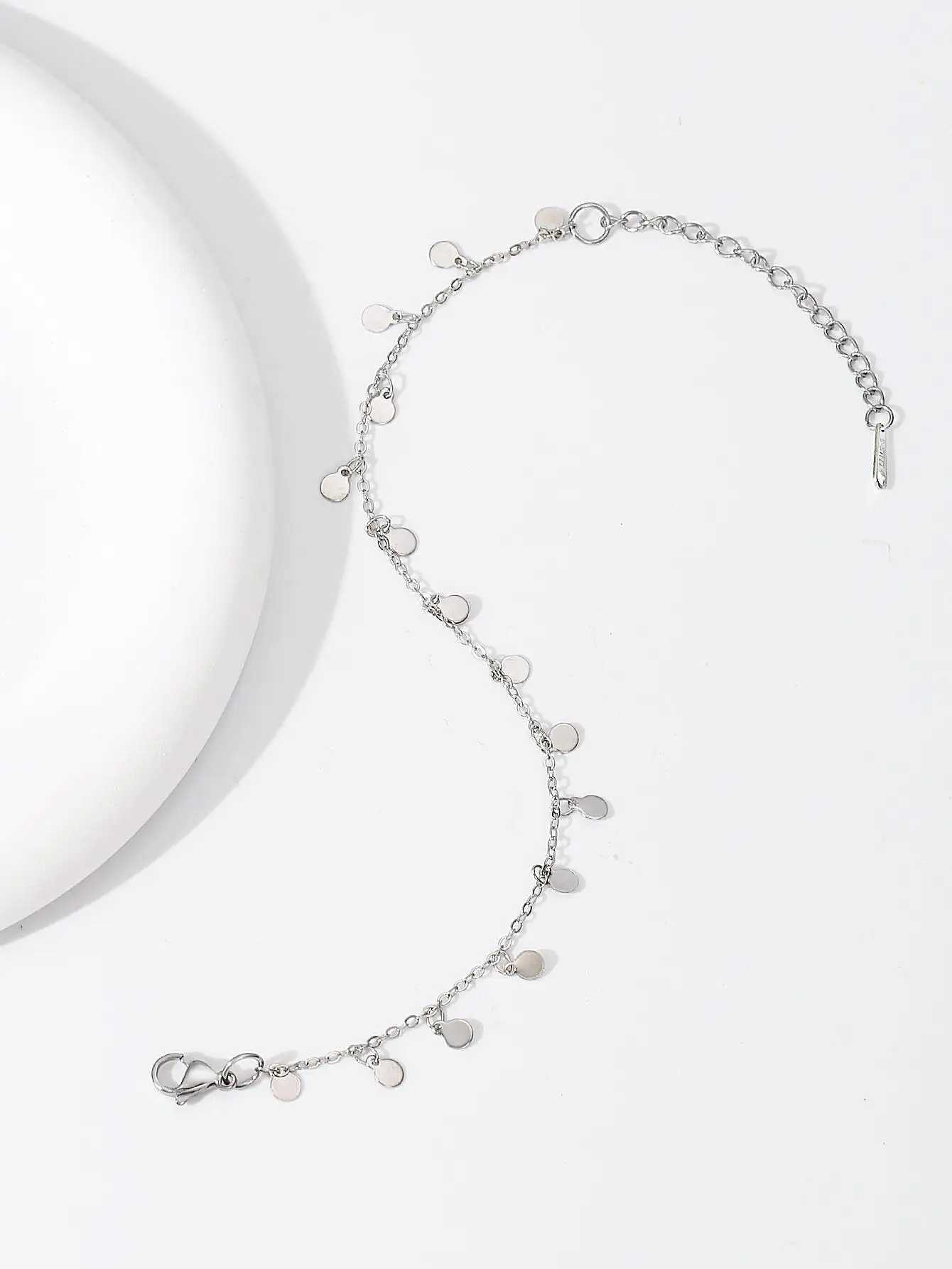 1 fashion simple and retro personality round pendant bracelet Boudoir couple braceletXJ250109