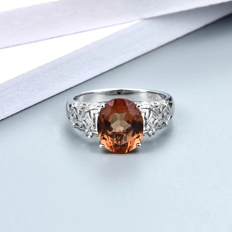 Zultanite Color Changed Stone Silver Ring Women Special n Wedding Ring 6 s Created Diaspore Silver Engagement Ring 250106
