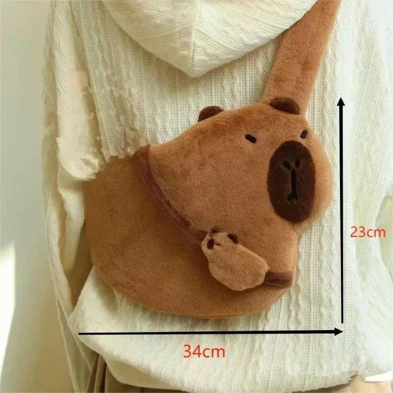 FI Capybara Ch Bag Crossbody Bag Women Carto Water Dolphin Mobile Phe Bag Shoulder Bags StudentXJ250108