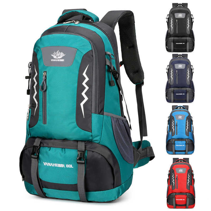 New Outdoor Mountaineering Bag Large Capacity Travel Bag Mens Backpack Outdoor Bag Sports Mountaineering Travel Bag Daypack 240920