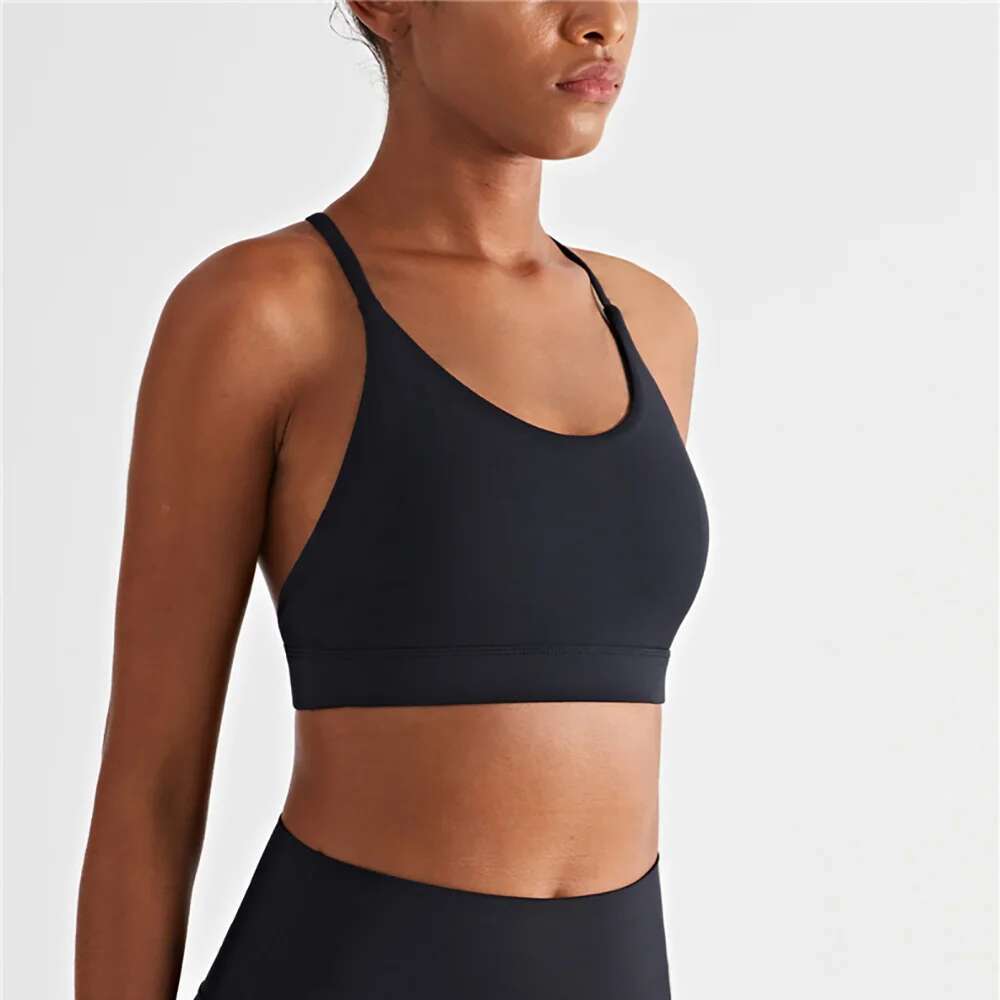 Vnazvnasi New Arrival Yoga Bra For Women High Push Up Sports Top With Padded Back Sexy Fiess Tops Sujetadores Deportivos